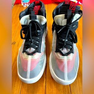 Nike Air Jordan Protro-React Gray Silver Black BV1654 002 Sz 11. 5